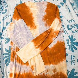 We The Free Multicolor Tie-Dye Top